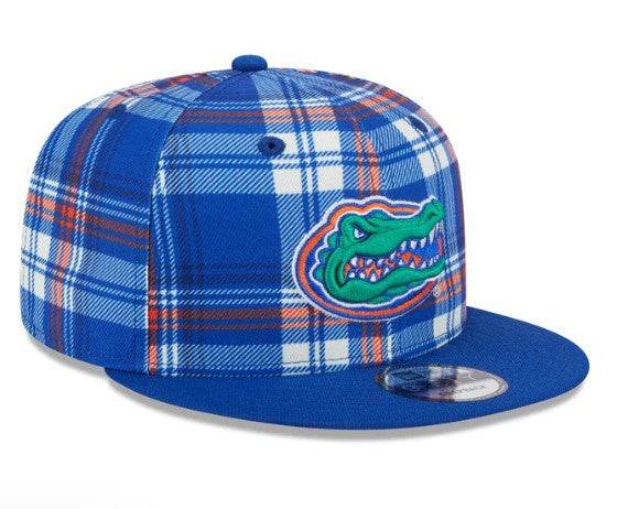 University of Florida Gators 9Fifty Plaid Snapback - officially licensed fan gear