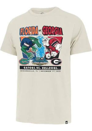 FLORIDA vs GEORGIA RIVALRY DUNE EVENT REGIONAL FRANKLIN TEE M - officially licensed fan gear