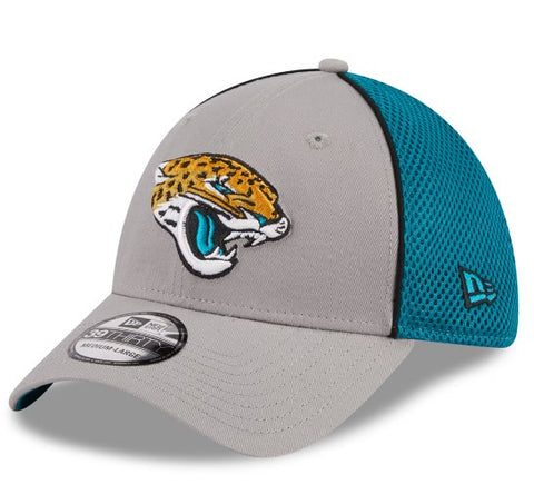 Jacksonville Jaguars New Era 39Thirty Pipe Flex Hat