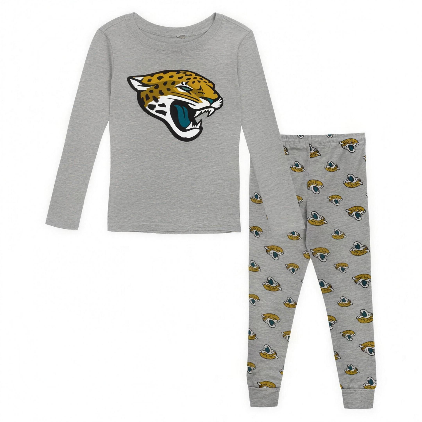 Youth Outerstuff Jacksonville Jaguars Long Sleeve Tee & Pant Sleep Set