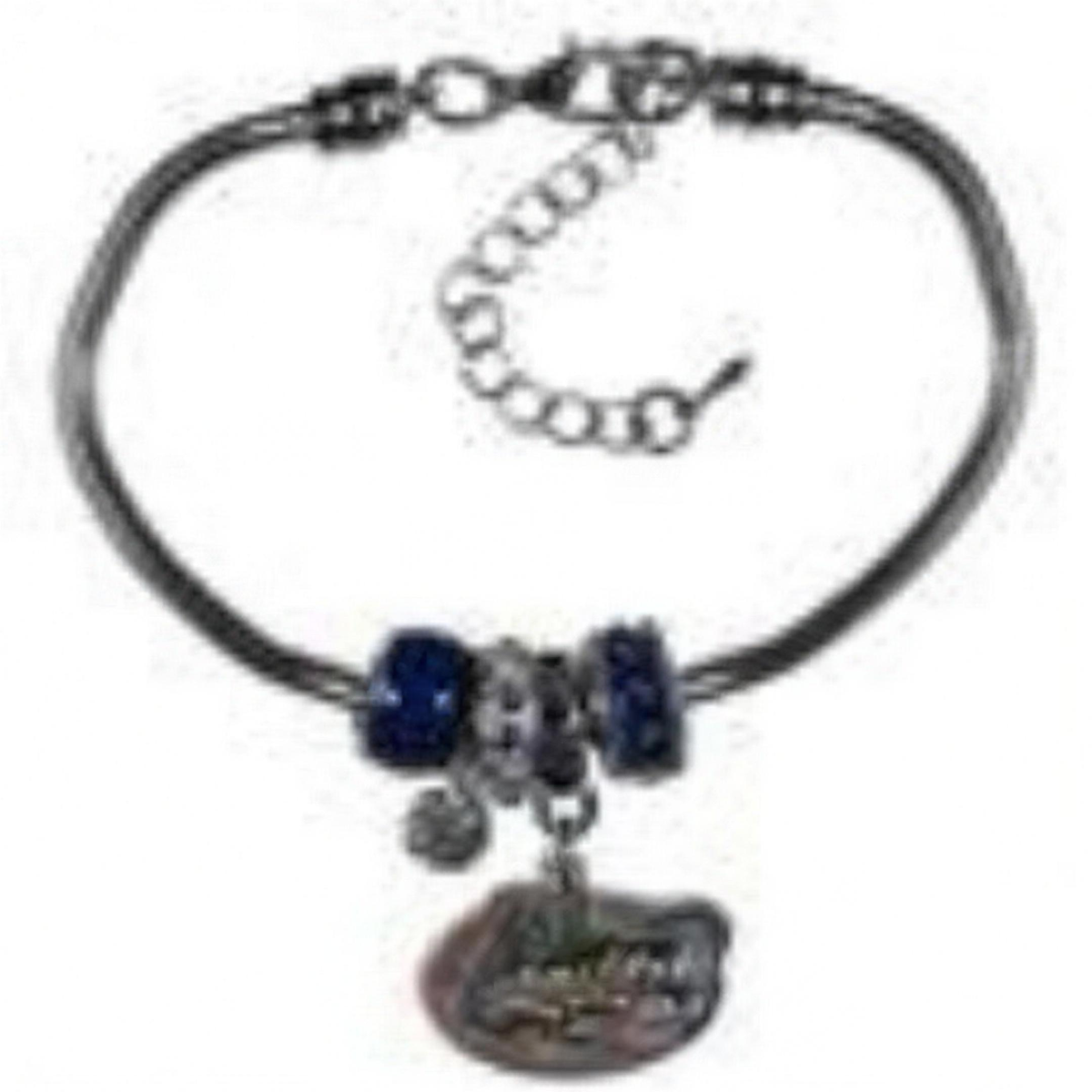 NCAA Florida Gators Siskiyou Sports Euro Bead Bracelet