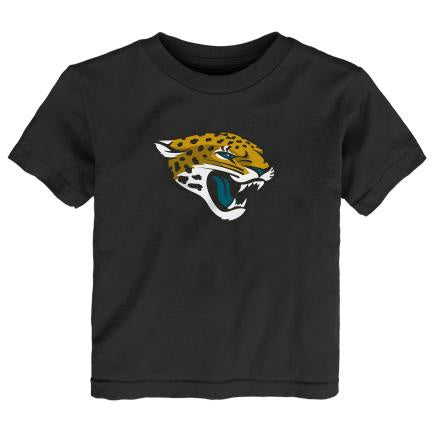 NFL Jacksonville Jaguars Outerstuff Toddler Primary Logo Short Sleeve Tee - Black (4T)