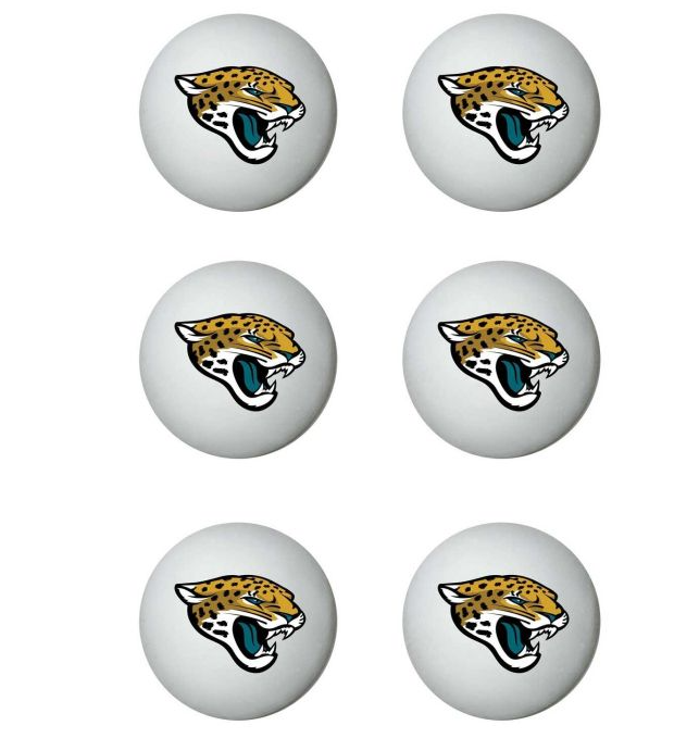 Jacksonville Jaguars Franklin Sports Table Tennis Balls