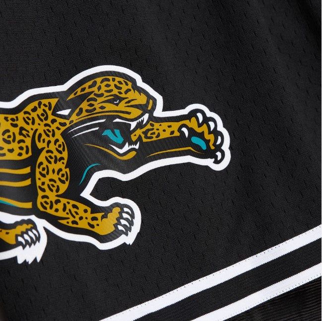 Jacksonville Jaguars Mitchell & Ness Vintage Logo Mesh Shorts