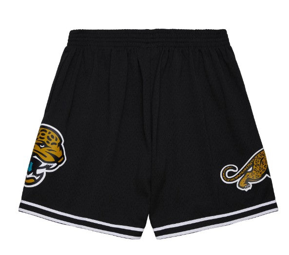Jacksonville Jaguars Mitchell & Ness Vintage Logo Mesh Shorts