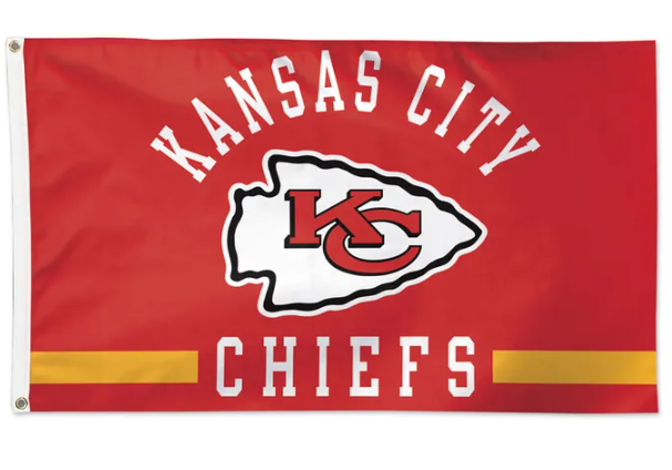 Kansas City Chiefs Wincraft 3X5 Classic 2 Flag