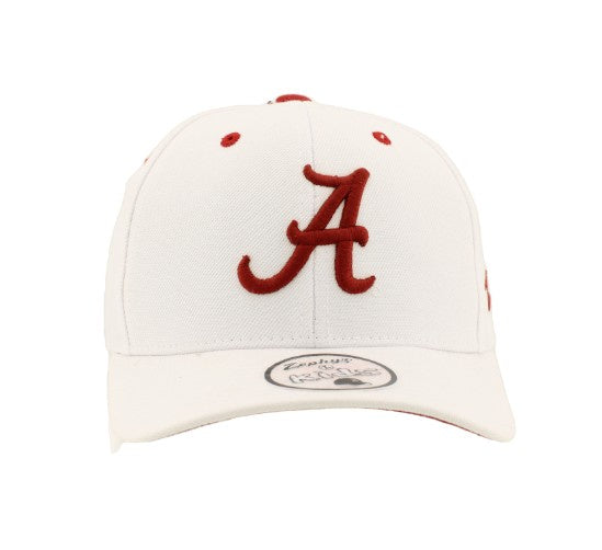 Alabama Roll Tide Zephyr Kids Competitor Snap White Hat - officially licensed fan gear