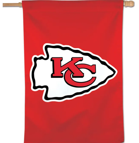 Kansas City Chiefs Wincraft 28X40 Solid Red Vertical Flag