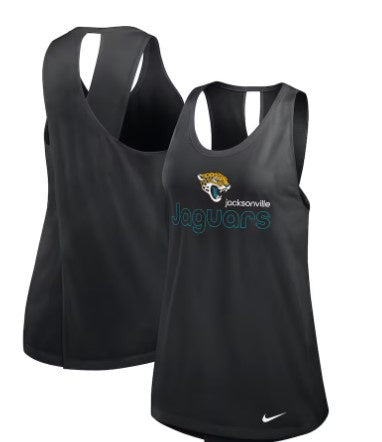 Jacksonville Jaguars Nike Ladies Performance Tank Top - officially licensed fan gear