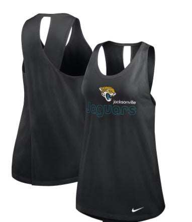 Jacksonville Jaguars Nike Ladies Performance Tank Top - officially licensed fan gear