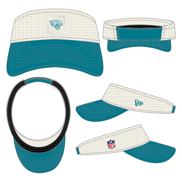 NFL Jacksonville Jaguars New Era 2026 Training Camp Stone Visor