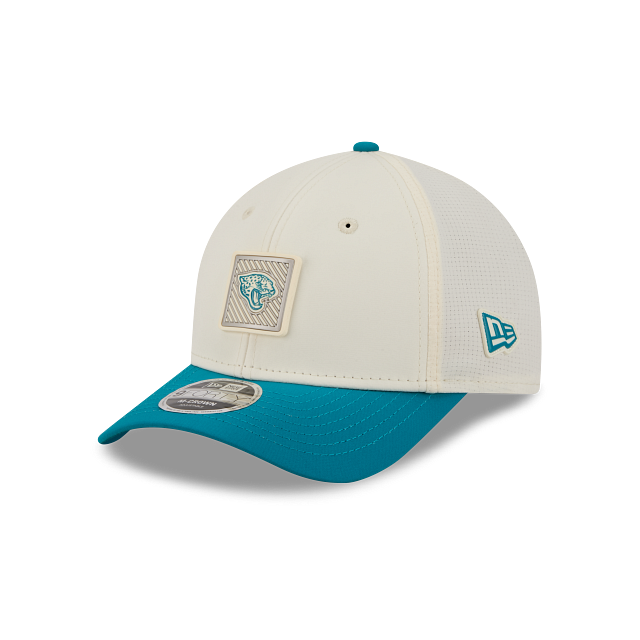NFL Jacksonville Jaguars New Era 2026 Training Camp 9FORTY Trucker Stone Hat