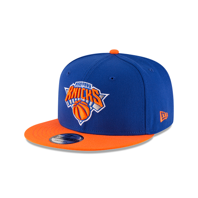 NBA New York Knicks New Era 9FIFTY 2-Tone Royal/Orange Snapback Hat