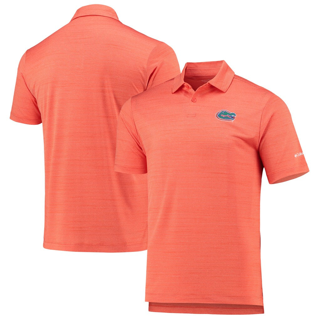 Florida Gators Columbia Orange Omni-Wick Sand Tee Polo
