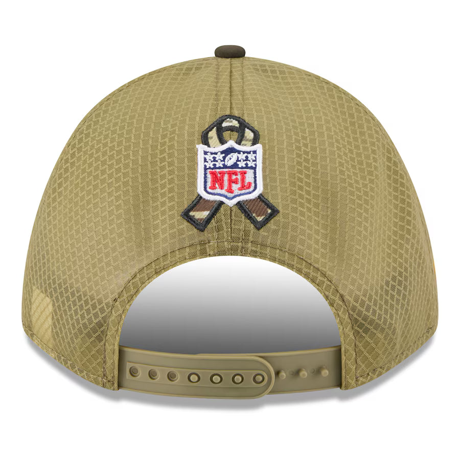 Jacksonville Jaguars Salute to Service 2025 New Era 9Forty M-Crown Adjustable A-Frame