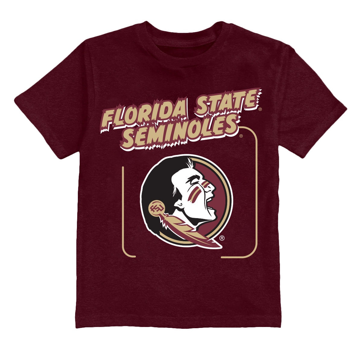NCAA Florida State Seminoles Vive La Fete Toddler Boys Mascot Garnet T-Shirt