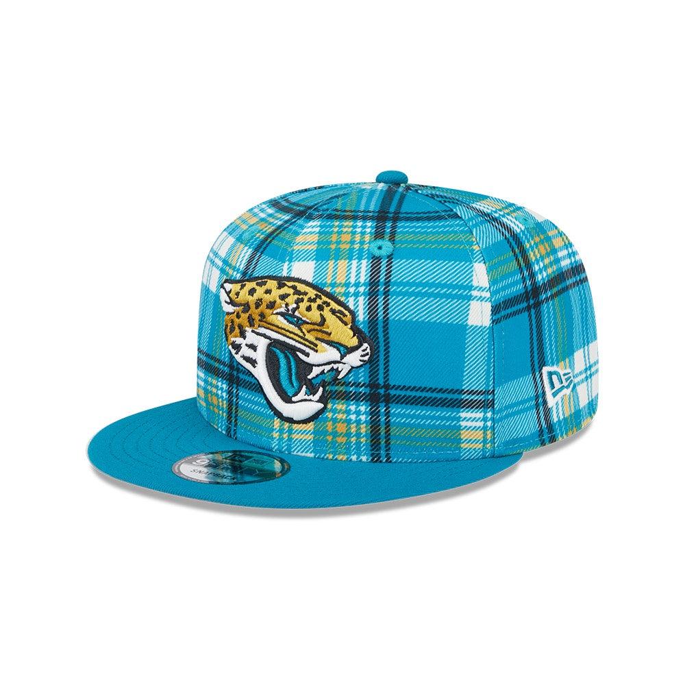 Jacksonville Jaguars teal New Era 2024 Sideline 9Fifty snapback cap with team logo