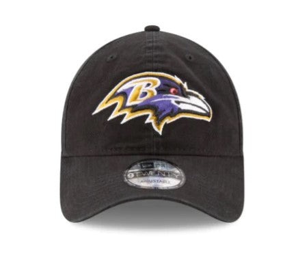 NFL Baltimore Ravens New Era 9Twenty Core Classic Black Hat