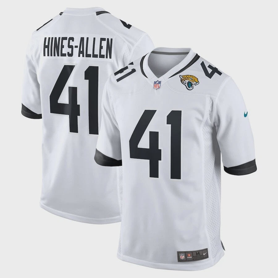 Jacksonville Jaguars Josh Hines-Allen #41 Nike White Official NFL Game Jersey