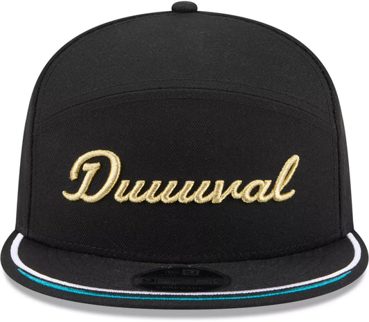 Jacksonville Jaguars New Era 2026 Rivalries Split Panel 9FIFTY Snapback Hat Cap