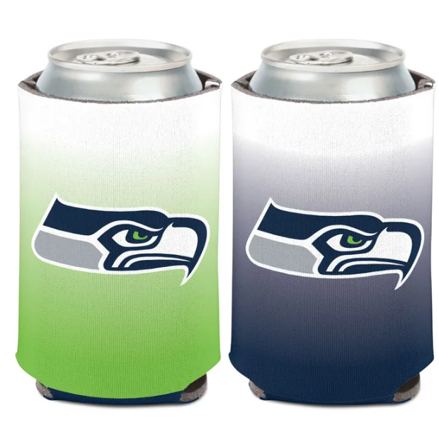Seattle Seahawks Wincraft Color Dip 12oz Can Cooler