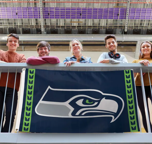 Seattle Seahawks Wincraft 3X5 Vertical Stripes Flag