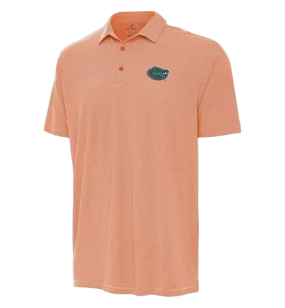 Florida Gators Twine Polo Antigua Orange
