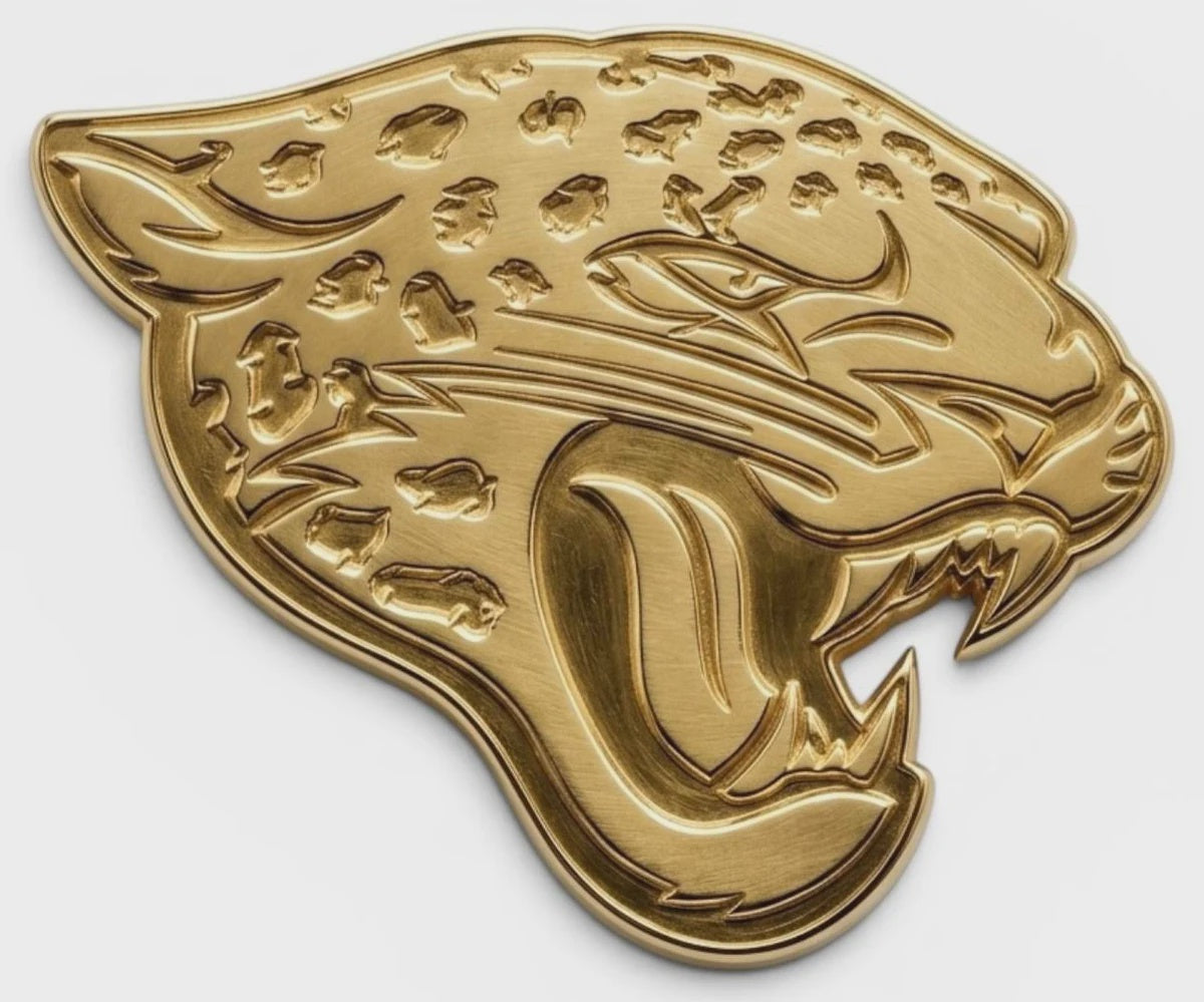 Jacksonville Jaguars Collector Enamel Pin Jewelry Card