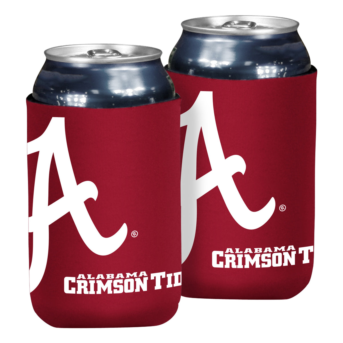 NCAA Alabama Crimson Tide Logo Brands Oversized Logo Insulated Can Sleeve