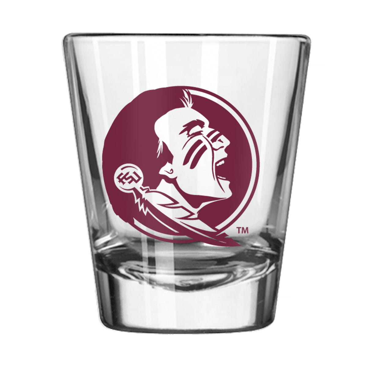 NCAA Florida State Seminoles Logo Brands 2oz Gameday Shot Glass