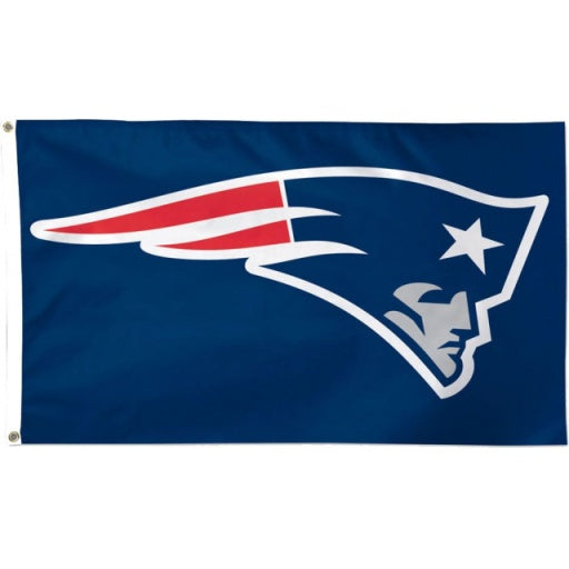 NEW ENGLAND PATRIOTS Navy Modern Logo 3' x 5' flag - officially licensed fan gear