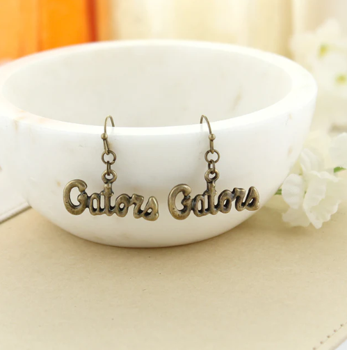 University of Florida Gators Seasons Jewelry  Vintage Style Earrings