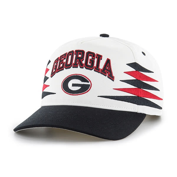 NCAA Georgia Bulldogs '47 Brand Diamond Cut Hitch White Hat