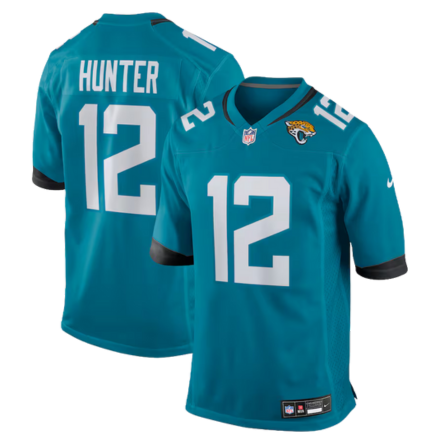 NFL Jacksonville Jaguars Travis Hunter Nike Teal 2025 Game Jersey Youth - officially licensed fan gear
