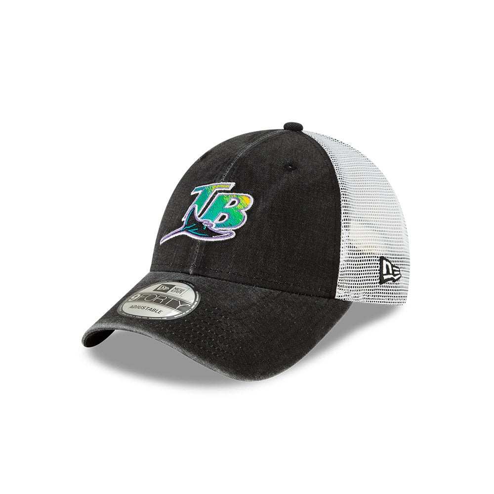 MLB Tampa Bay Devil Rays Cooperstown 940 Trucker - officially licensed fan gear