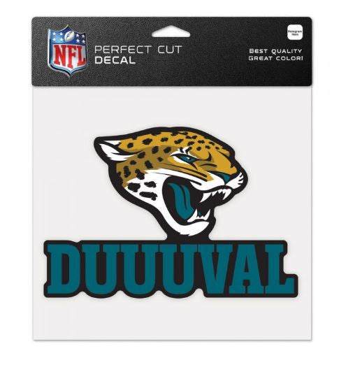 NFL Jacksonville Jaguars DUUUVAL Decal - officially licensed fan gear