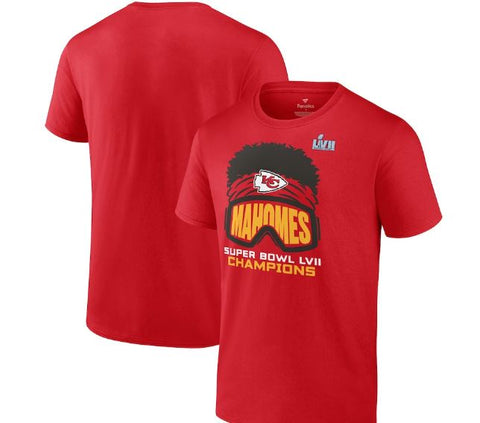 NFL Kansas City Chiefs Patrick Mahomes Super Bowl LVII Champions Player Graphic T-Shirt