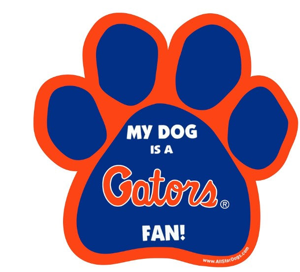 University of Florida Gators Pet Car Magnet