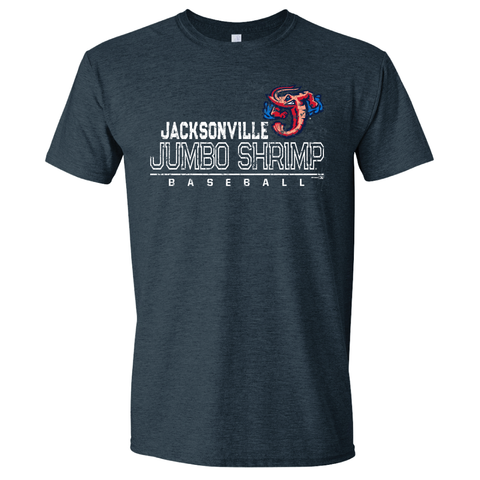 Jacksonville Jumbo Shrimp Gray Disparity T-Shirt
