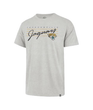 NFL JACKSONVILLE JAGUARS RELAY GREY DOWNBURST FRANKLIN TEE MEN