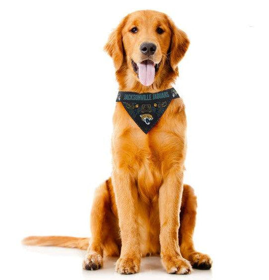 Jacksonville Jaguars Little Earth Pet Bandana - officially licensed fan gear