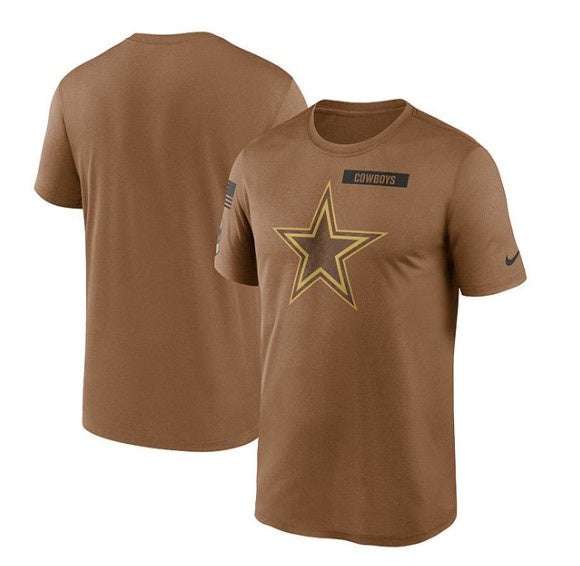 NFL Dallas Cowboys Mens Nike Salute to Service Short Sleeve Legend T-Shirt - officially licensed fan gear