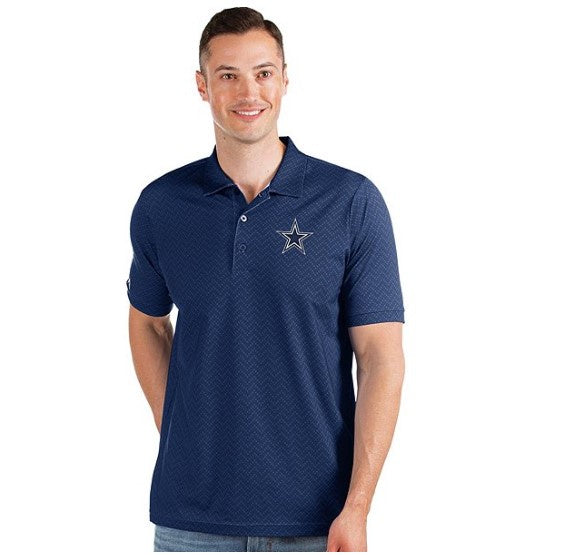 NFL Dallas Cowboys Mens Antigua Honor Star Polo