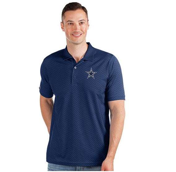 NFL Dallas Cowboys Mens Antigua Honor Star Polo - officially licensed fan gear