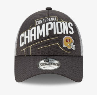 San Francisco 49ERS 2020 Conference Champions 9FORTY Snapback Cap - officially licensed fan gear