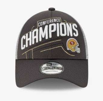 San Francisco 49ERS 2020 Conference Champions 9FORTY Snapback Cap - officially licensed fan gear