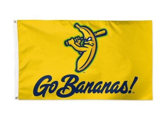 SAVANNAH BANANAS FLAG - DELUXE 3' X 5' - officially licensed fan gear