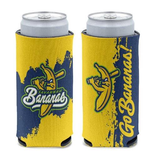 SAVANNAH BANANAS 12 OZ SLIM CAN COOLER - officially licensed fan gear