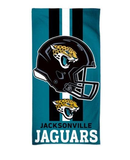NFL Jacksonville Jaguars Fiber Beach Towel 9lb 30" x 60" - officially licensed fan gear
