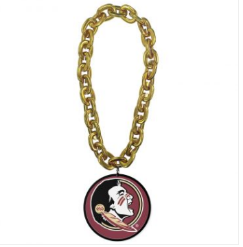 Florida State Seminoles Aminco Gold Fan Chain